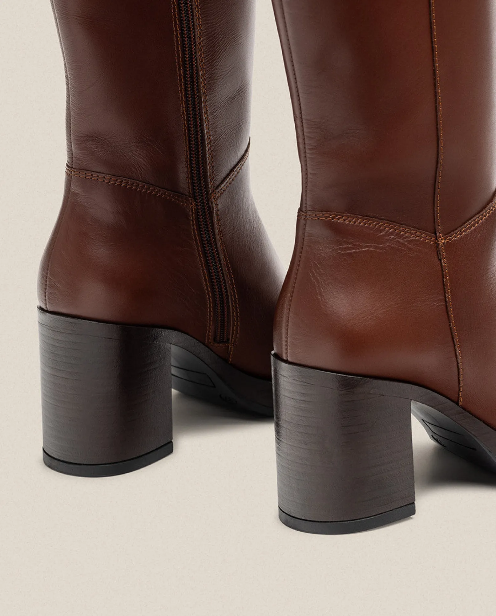 Best Sale Yokono Bota De Tacón KOLIN-008 Marrón