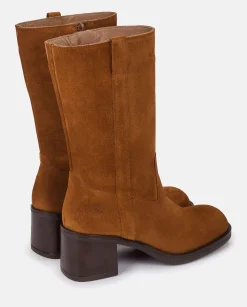 Shop Yokono Bota De Tacón LANDAS-003 CUERO