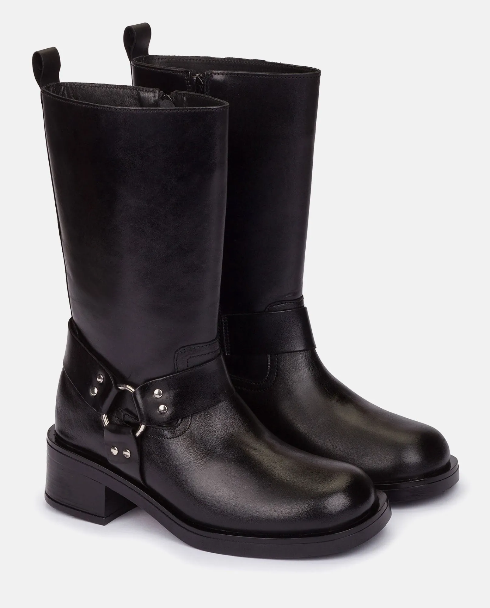 Fashion Yokono Bota Plana SPA-003 NEGRO