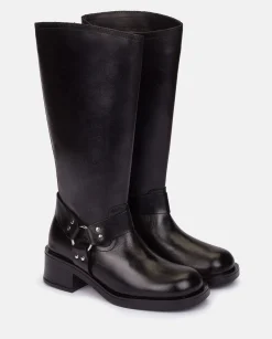 New Yokono Bota Plana SPA-004 NEGRO