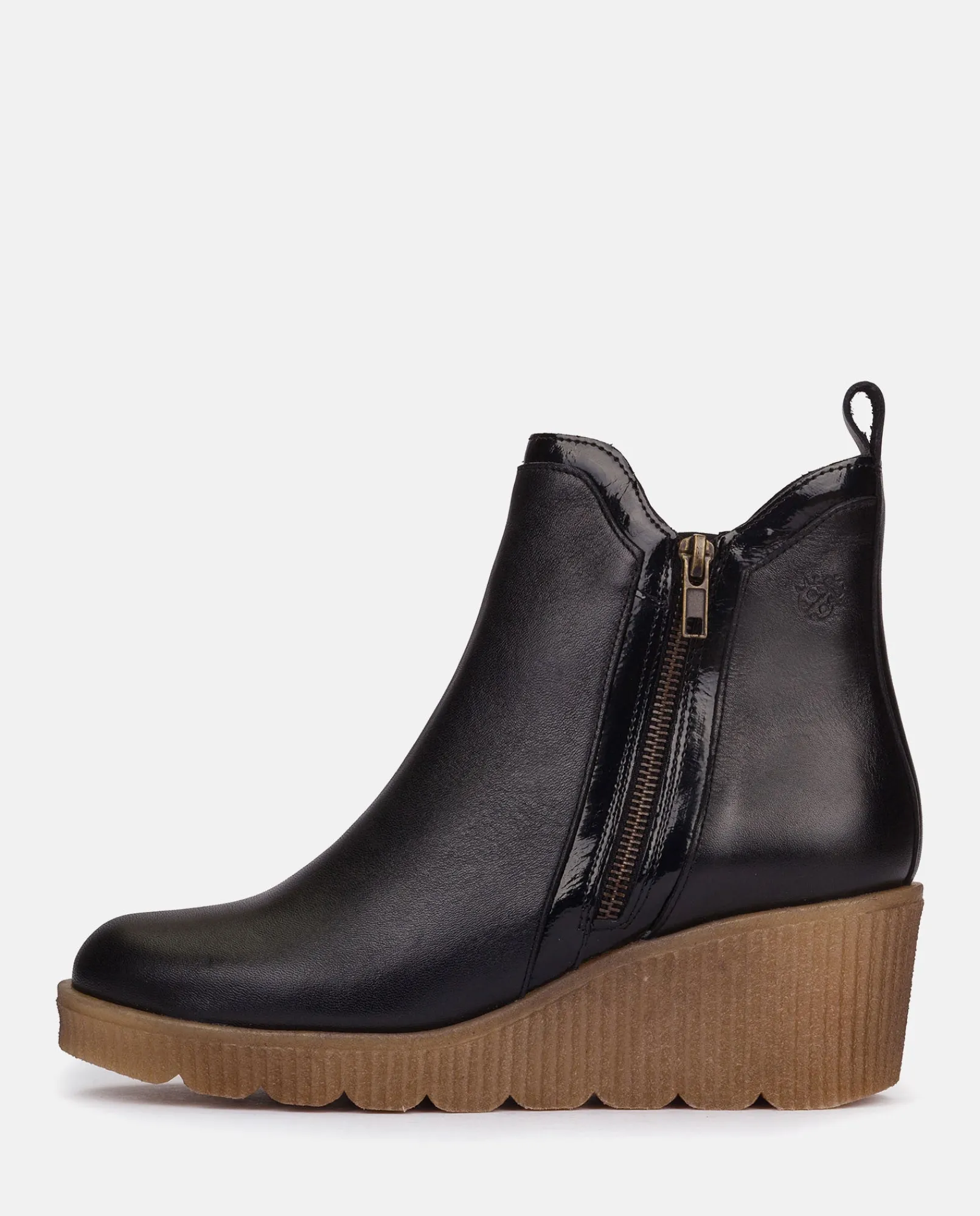 Best Sale Yokono Botín De Cuña MADONA-002 NEGRO