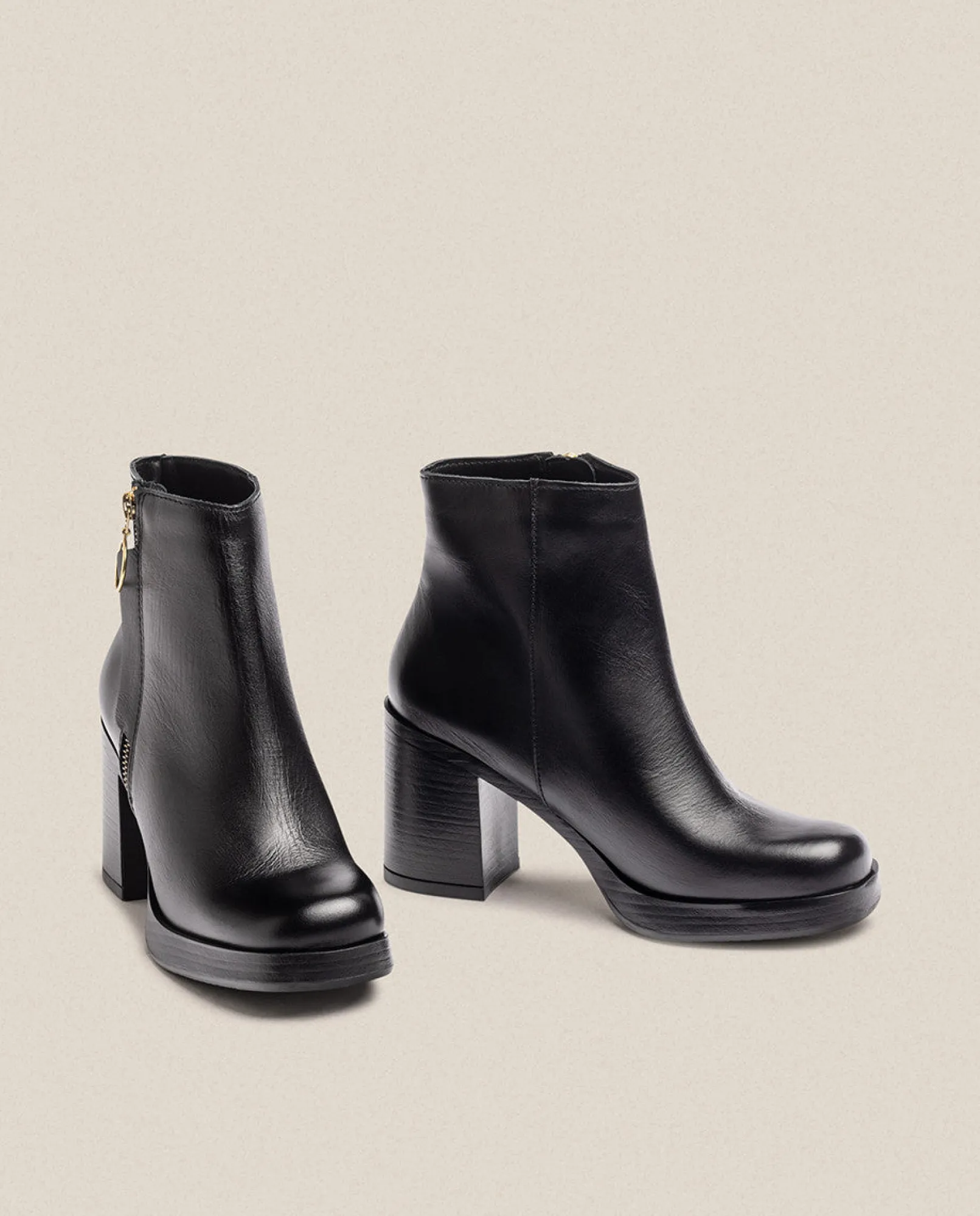 Outlet Yokono Botín De Tacón KOLIN-007 Negro