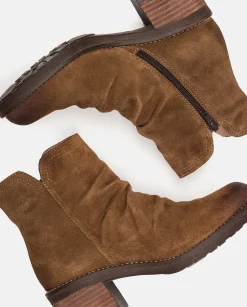 Clearance Yokono Botín De Tacón MESINA-003 MARRON