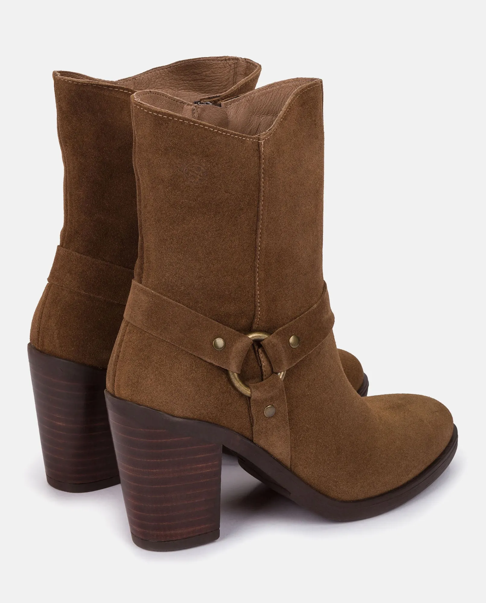 Clearance Yokono Botín De Tacón TOURS-008 MARRON