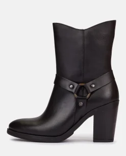 Clearance Yokono Botín De Tacón TOURS-008 NEGRO