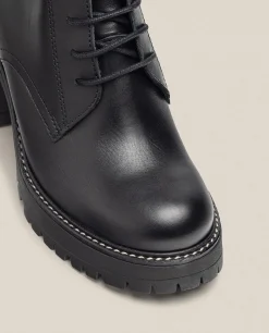 Clearance Yokono Botín De Tacón TUNA-006 Negro