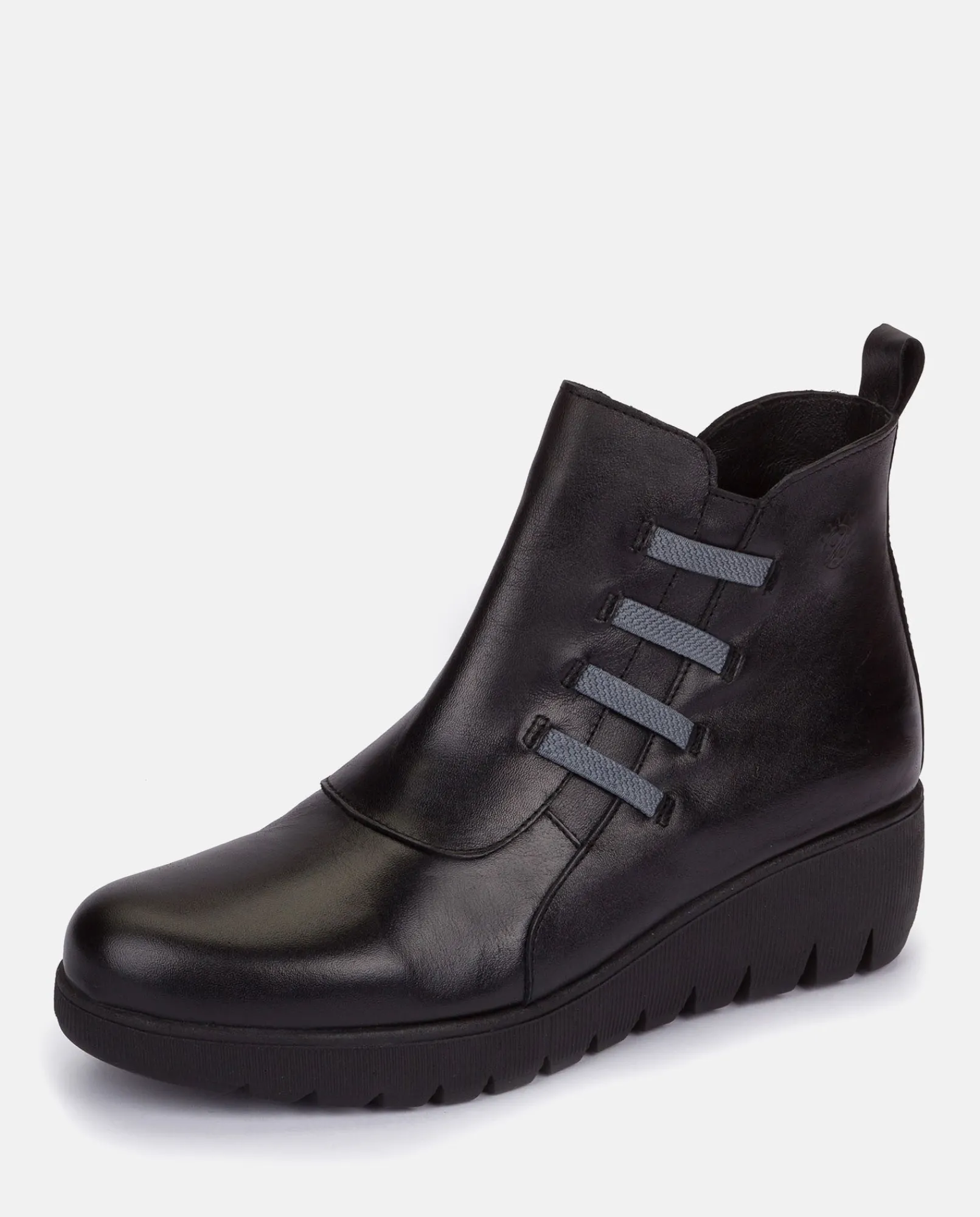 Store Yokono Botín Plano Atenas 033 Negro