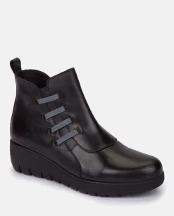Store Yokono Botín Plano Atenas 033 Negro