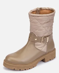 Discount Yokono Botín Plano BERNA-003 Beige