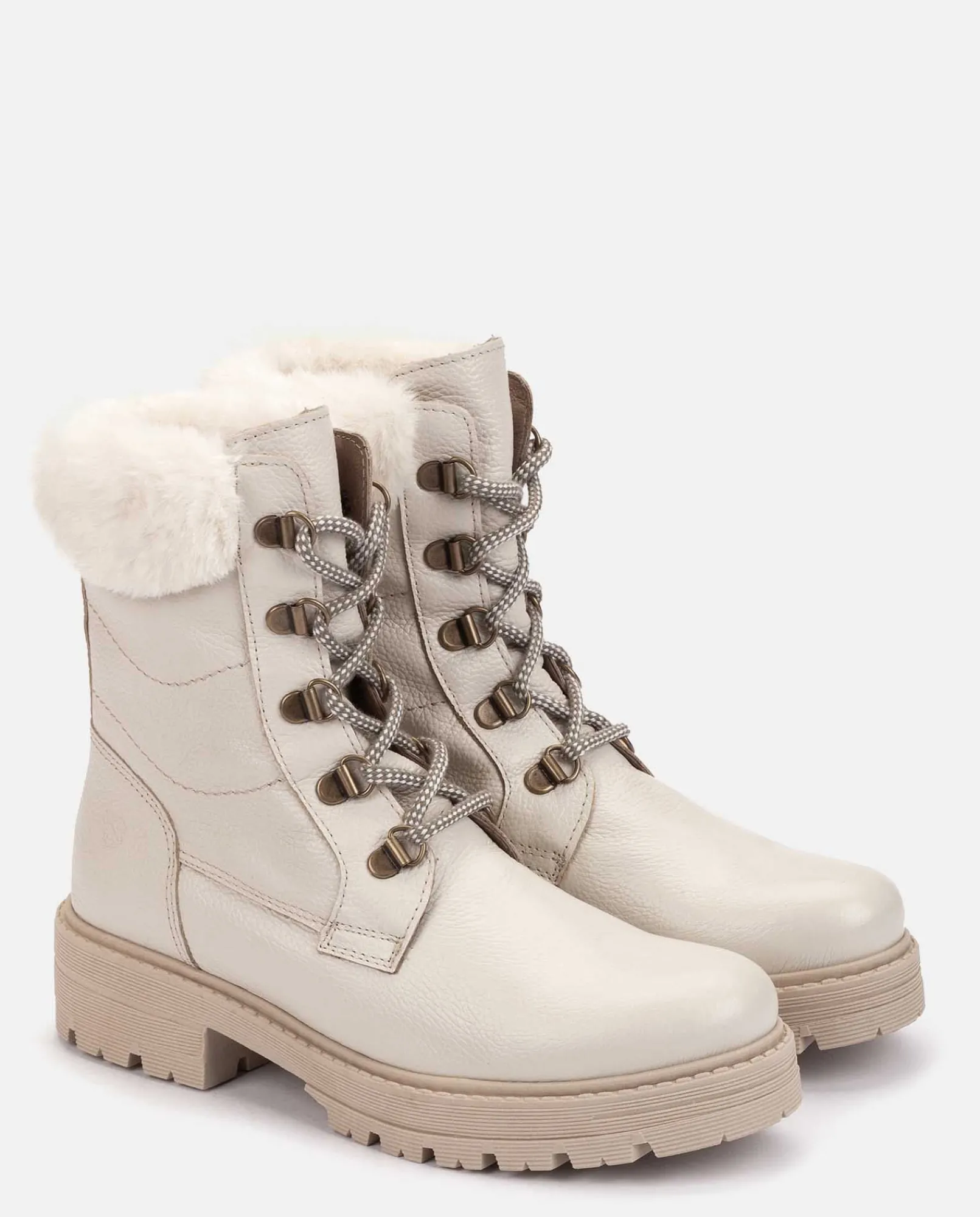 Cheap Yokono Botín Plano BERNA-001 Beige
