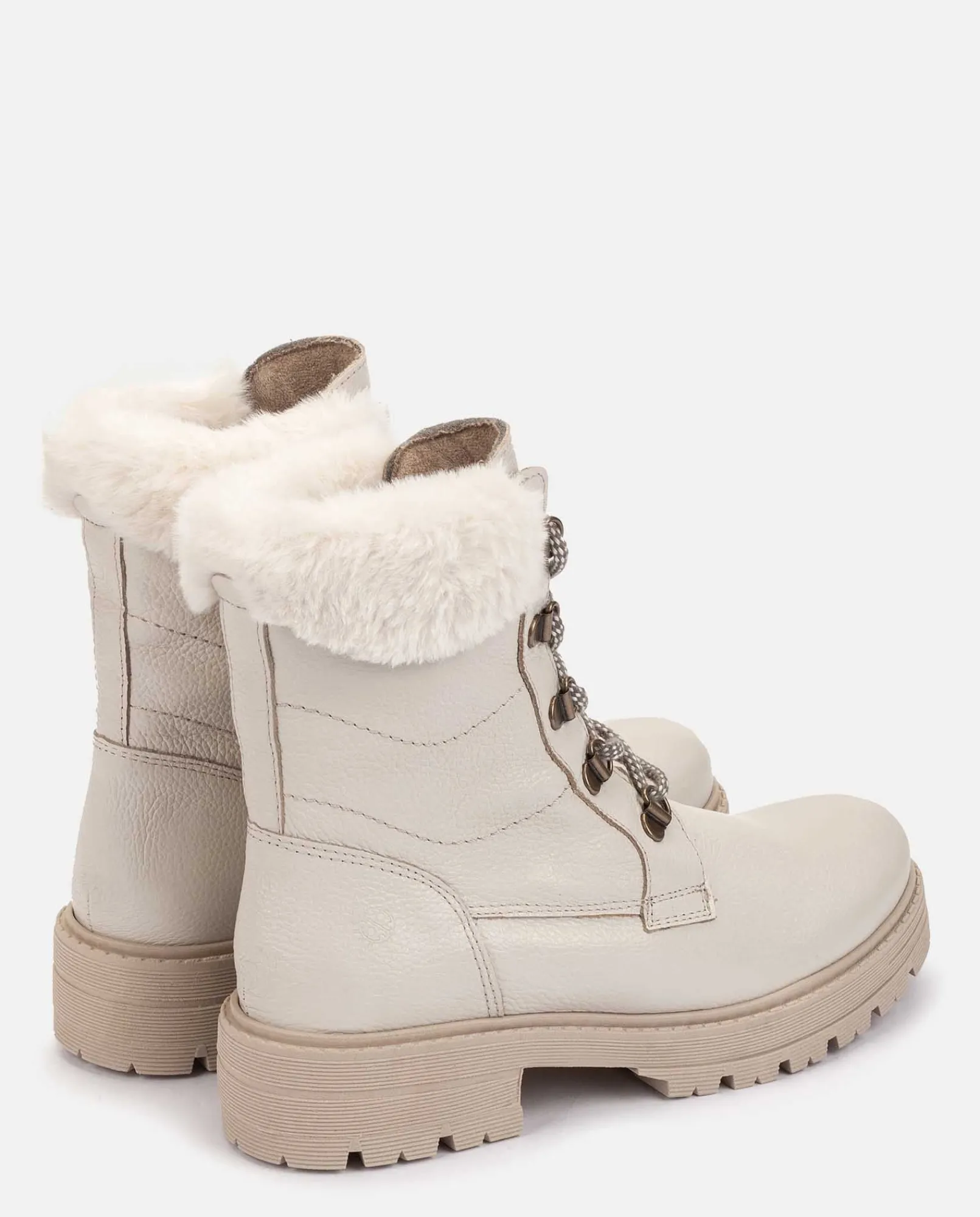 Cheap Yokono Botín Plano BERNA-001 Beige