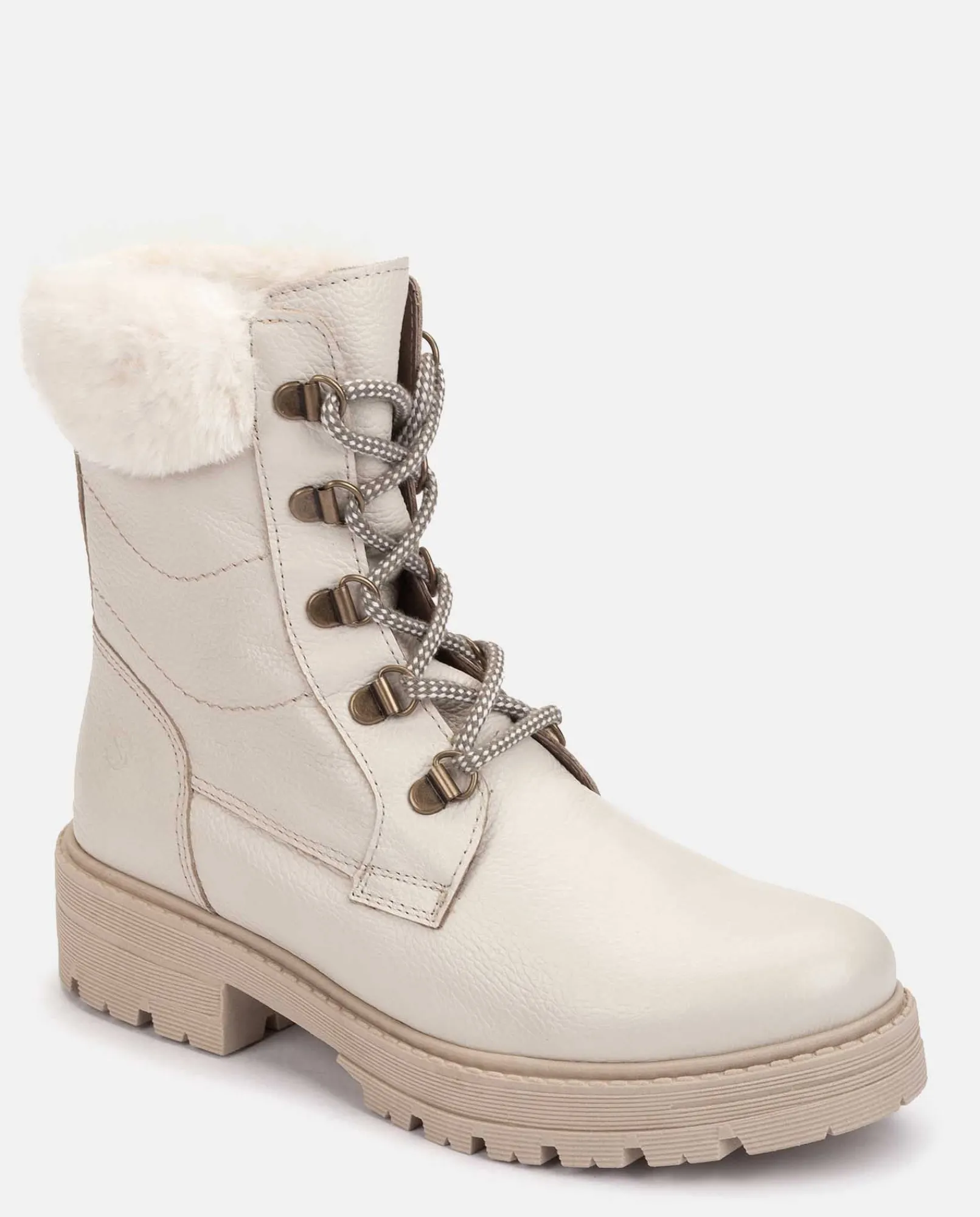 Cheap Yokono Botín Plano BERNA-001 Beige