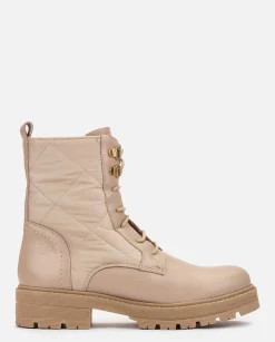 Online Yokono Botín Plano BERNA-007 Beige