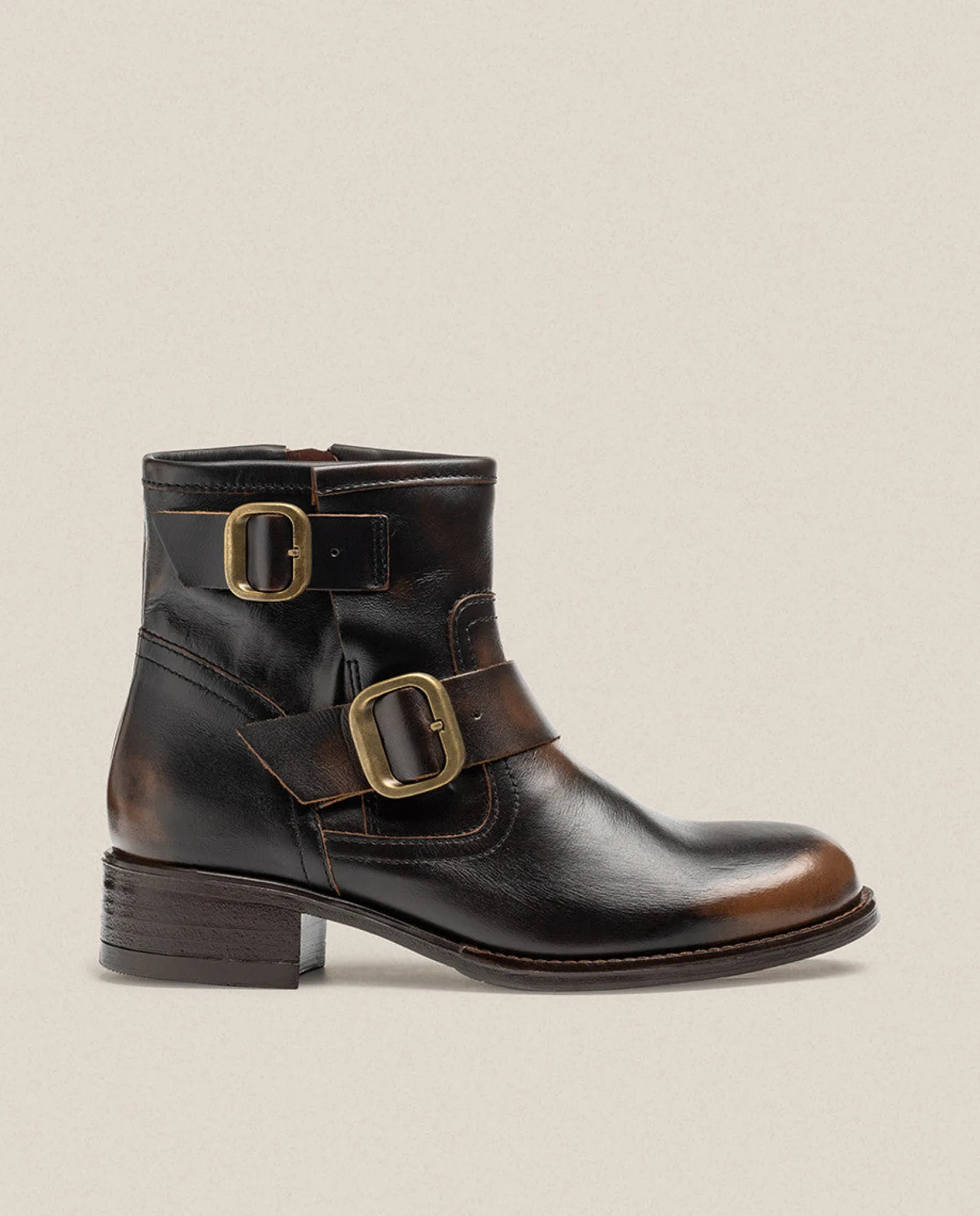 Best Sale Yokono Botín Plano MONS-006 Marrón