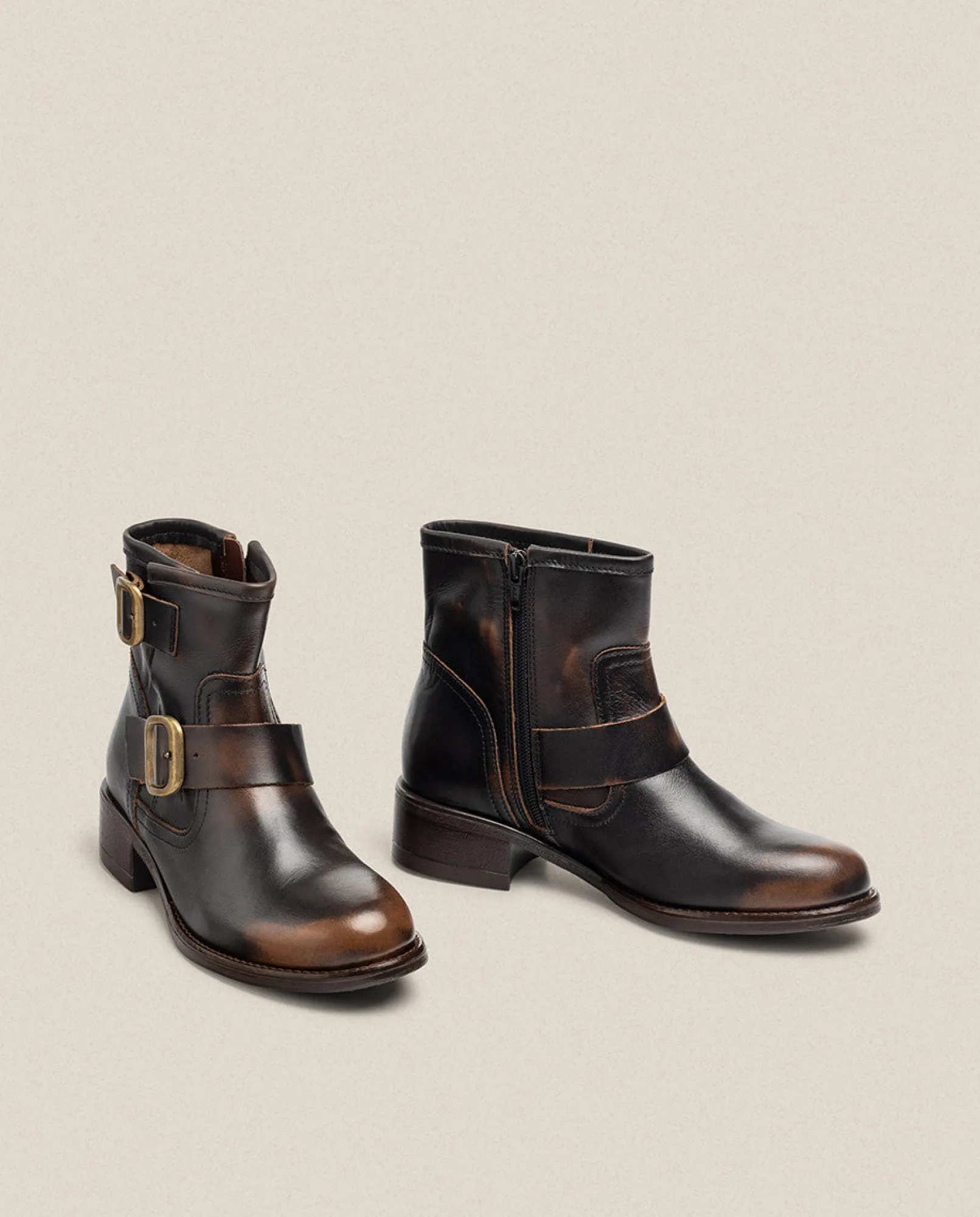 Best Sale Yokono Botín Plano MONS-006 Marrón