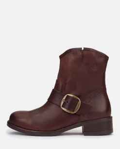Flash Sale Yokono Botín Plano MONS-001 MARRON