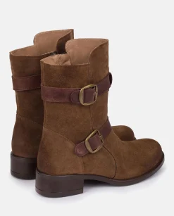 New Yokono Botín Plano MONS-003 MARRON