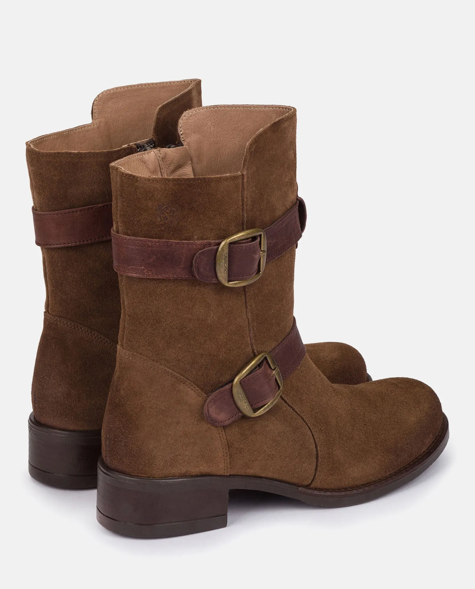 New Yokono Botín Plano MONS-003 MARRON