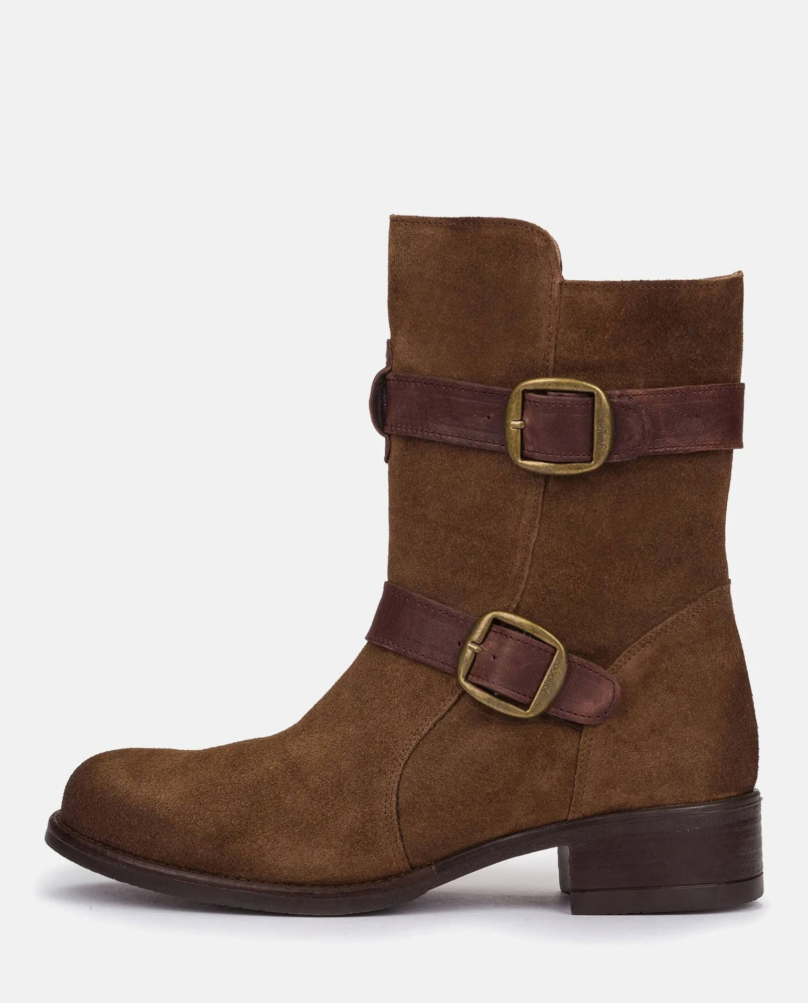 New Yokono Botín Plano MONS-003 MARRON