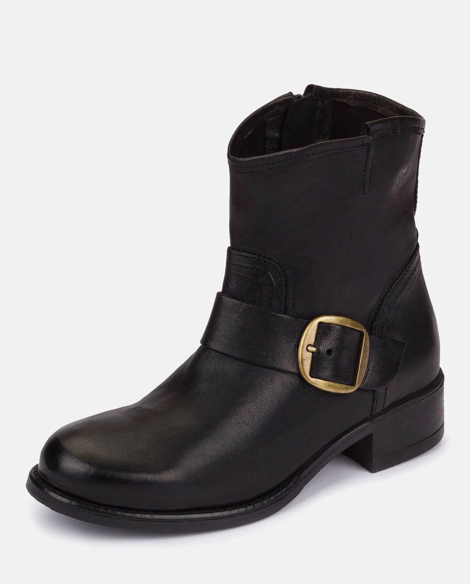 Discount Yokono Botín Plano MONS-001 NEGRO