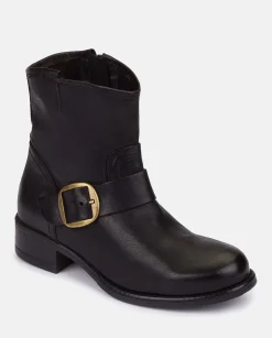 Discount Yokono Botín Plano MONS-001 NEGRO