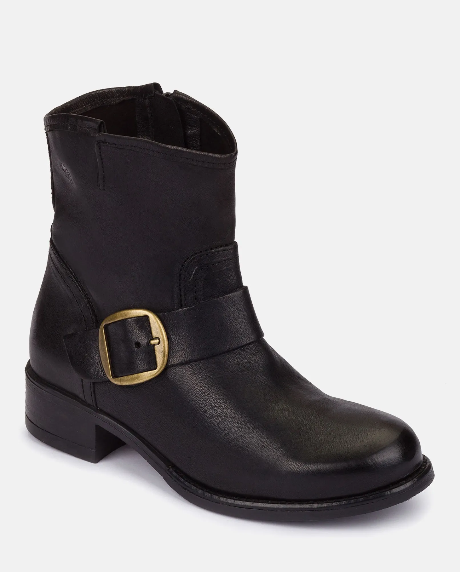 Discount Yokono Botín Plano MONS-001 NEGRO