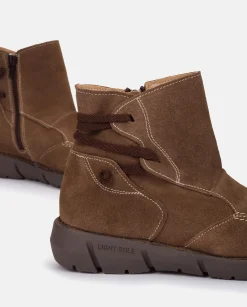 Flash Sale Yokono Botín Plano OLBA-001 MARRON