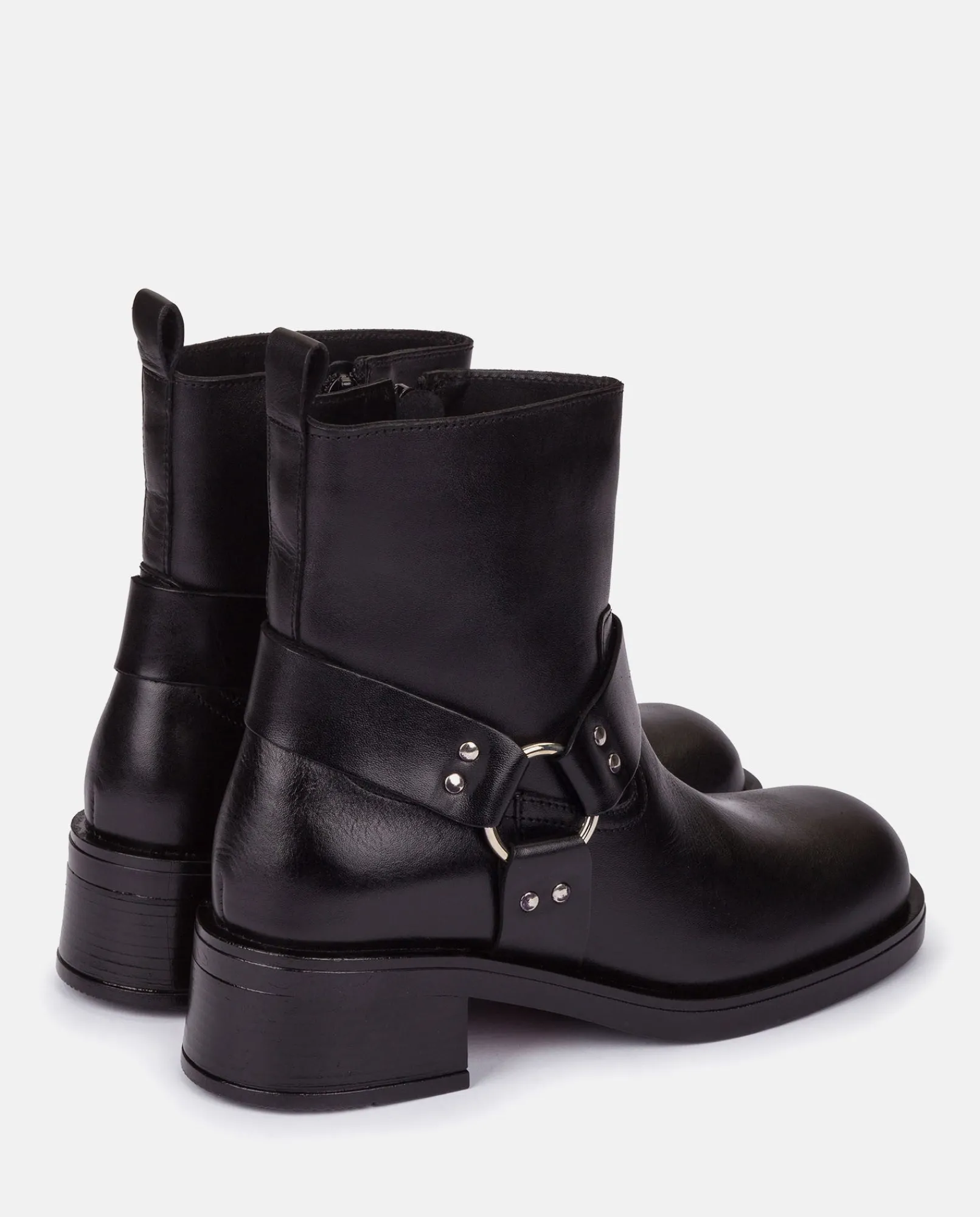 Cheap Yokono Botín Plano SPA-005 NEGRO