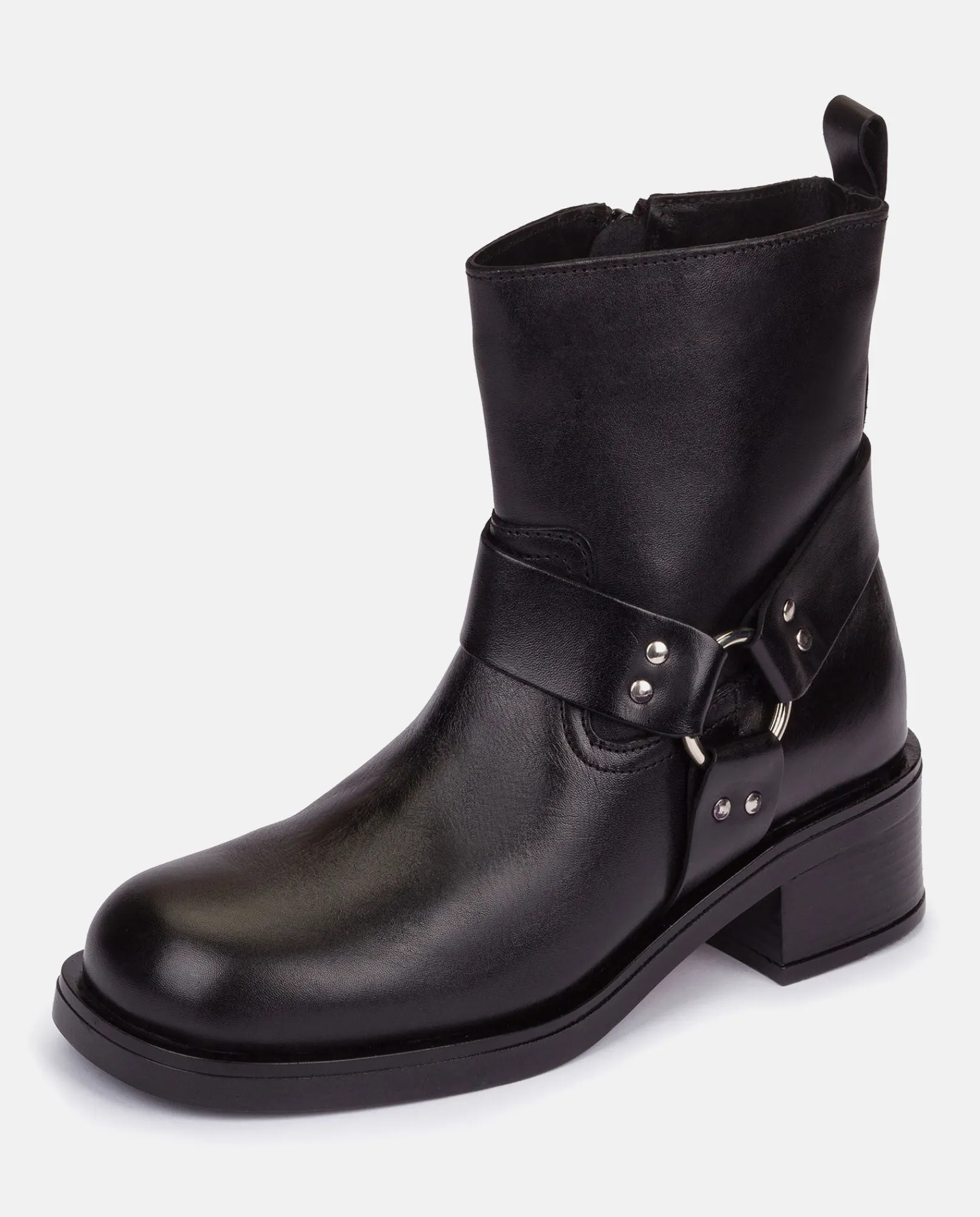 Cheap Yokono Botín Plano SPA-005 NEGRO
