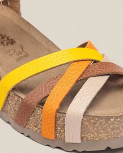 Discount Yokono Sandalia Cuña Bari 302 Beige