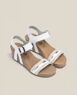 Sale Yokono Sandalia Cuña Cadiz 306 Blanco