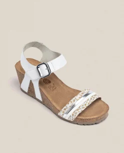 Sale Yokono Sandalia Cuña Cadiz 306 Blanco