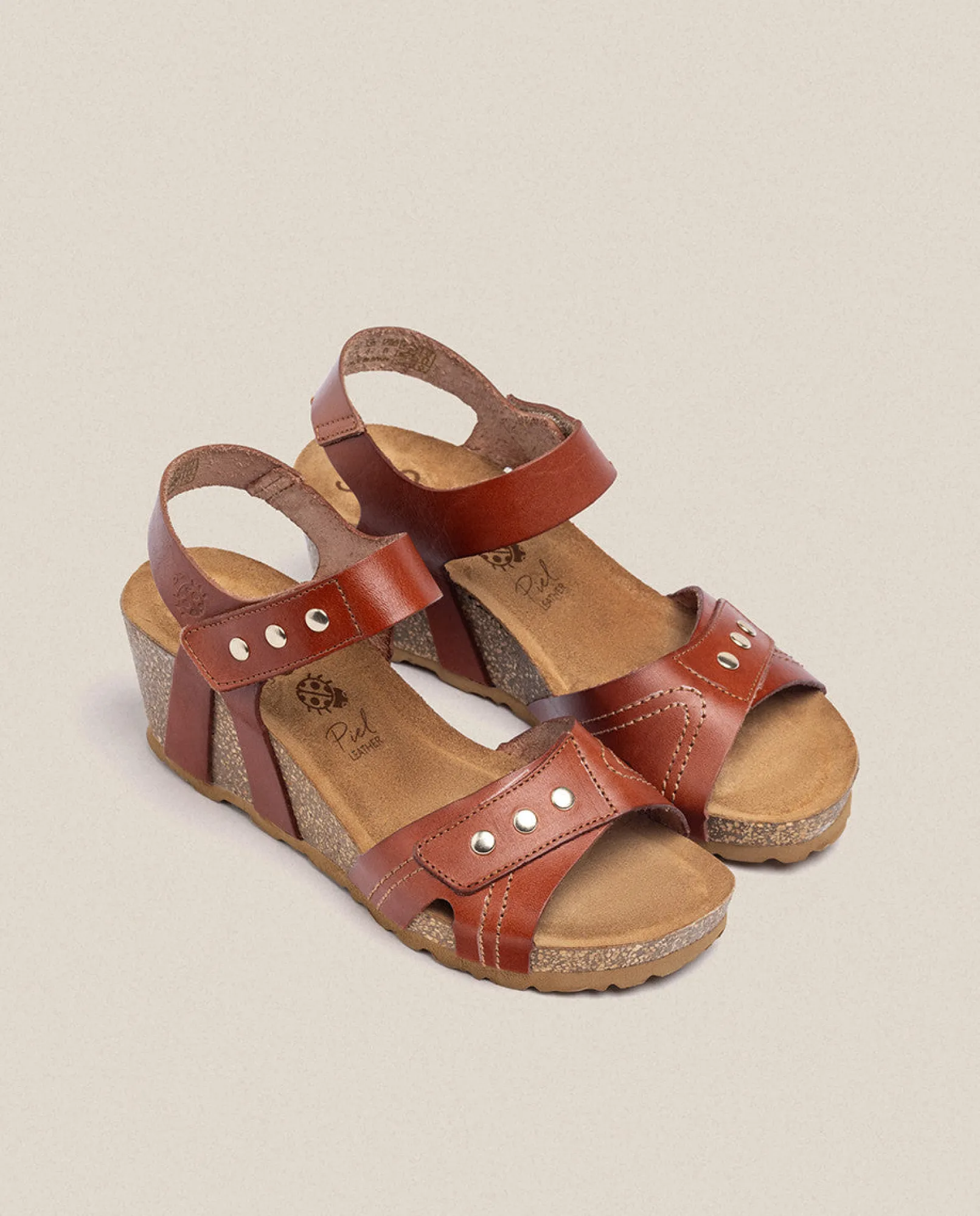 Flash Sale Yokono Sandalia Cuña Cadiz 303 Marrón