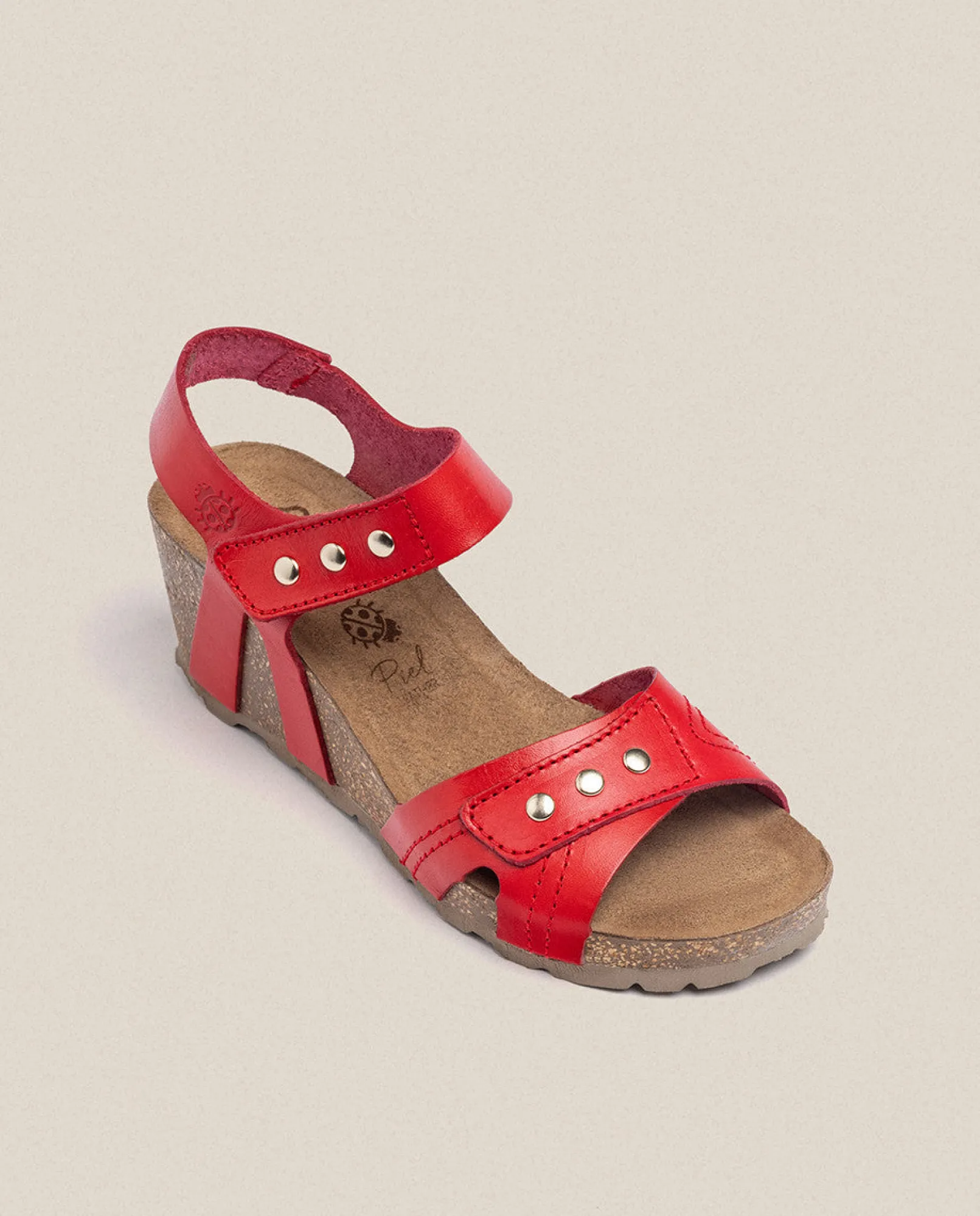 Best Yokono Sandalia Cuña Cadiz 303 Rojo