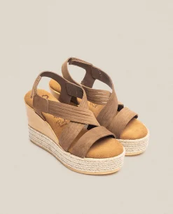 Sale Yokono Sandalia De Cuña Mey 003 Marron