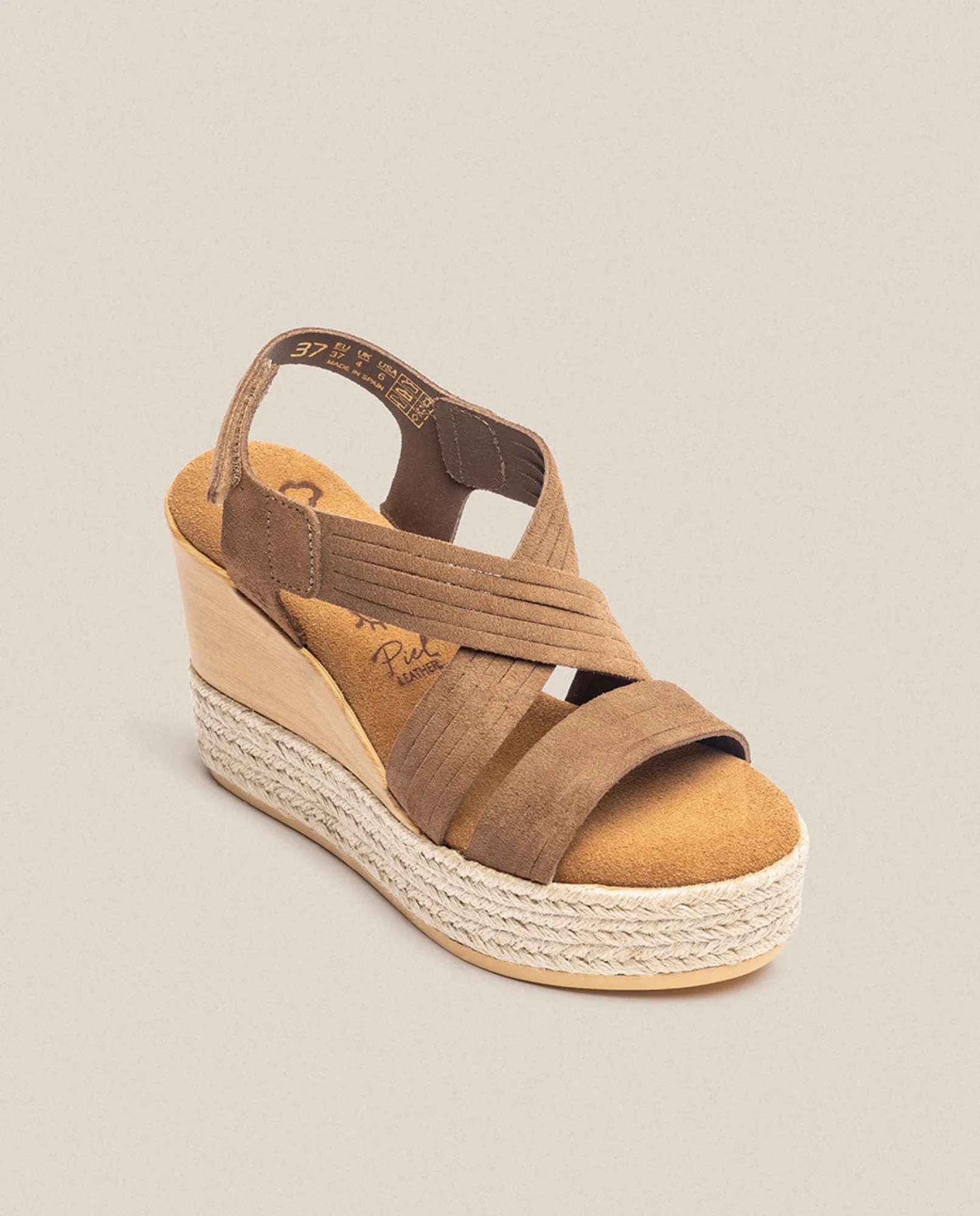 Sale Yokono Sandalia De Cuña Mey 003 Marron