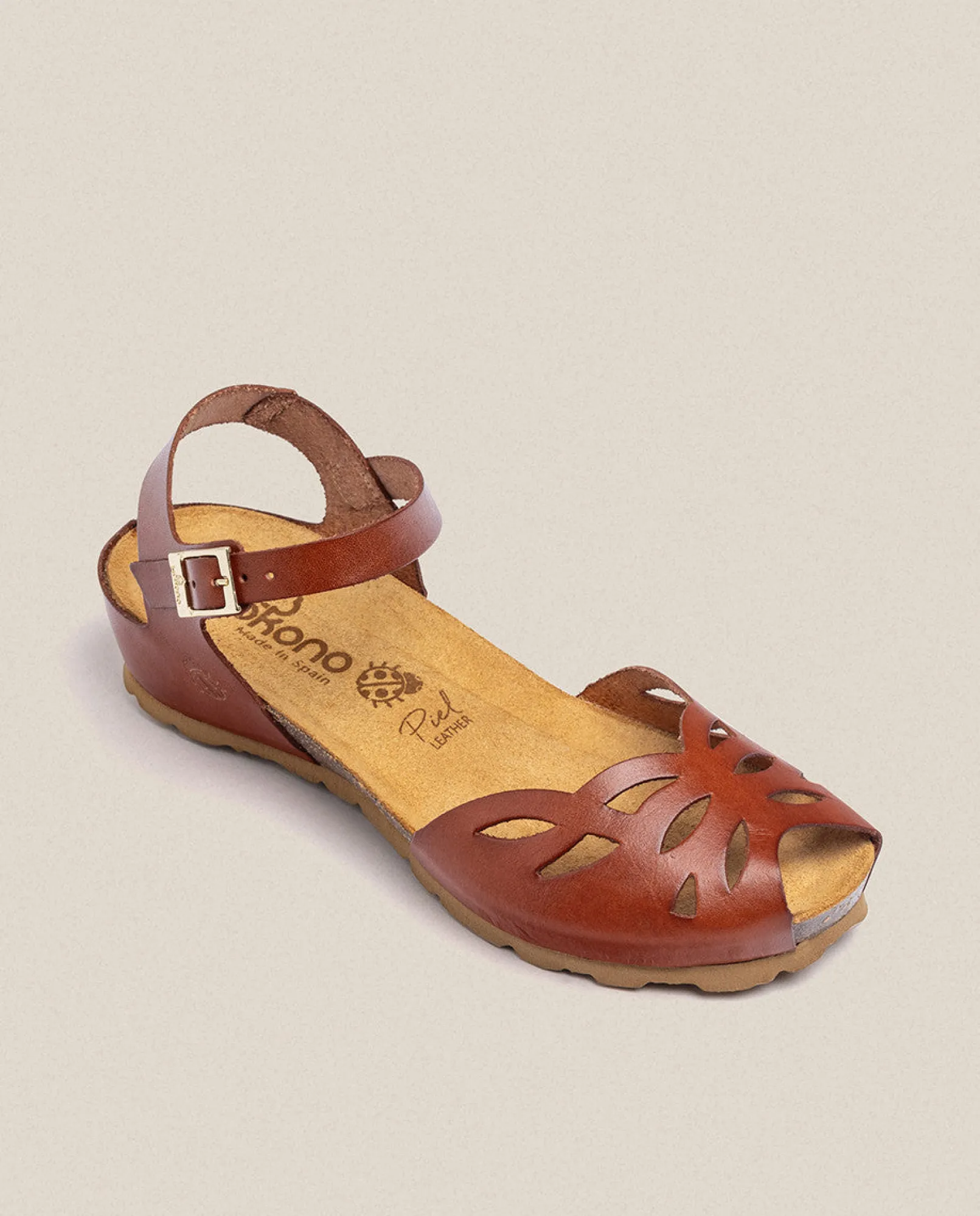 Discount Yokono Sandalia De Cuña Monaco 003 Marron