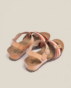 Store Yokono Sandalia De Cuña Monaco 051 Marrón