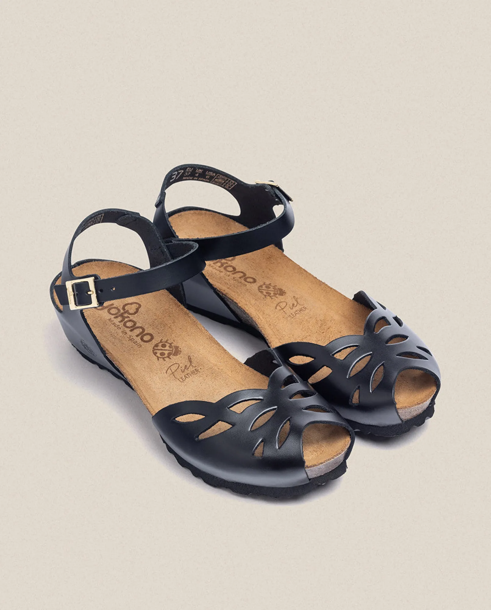 Flash Sale Yokono Sandalia De Cuña Monaco 003 Negro