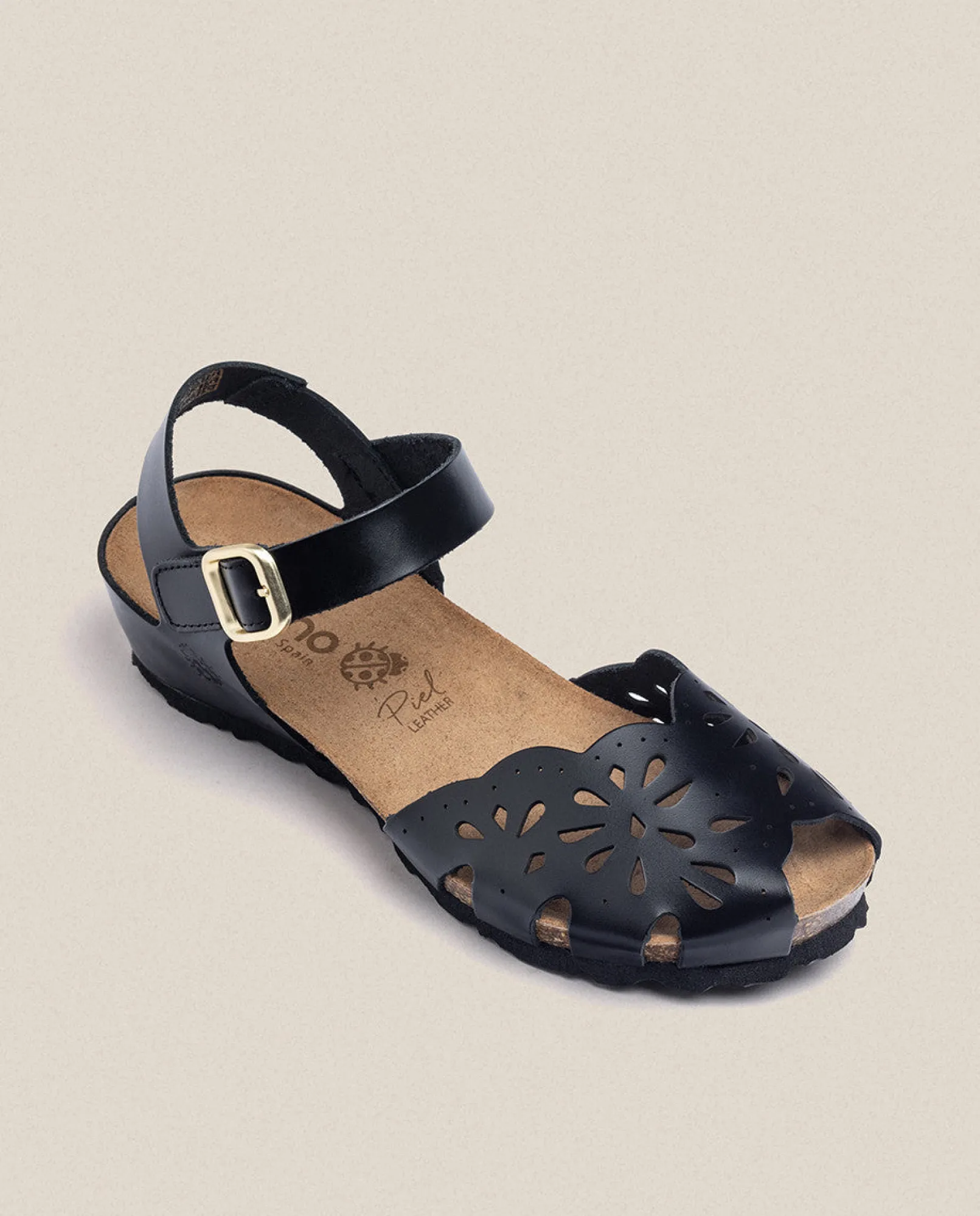 Sale Yokono Sandalia De Cuña Monaco 047 Negro