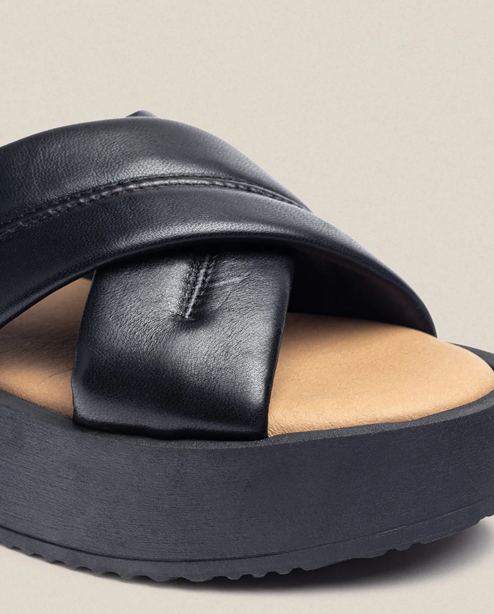 Best Sale Yokono Sandalia De Plataforma CARMEN-004 Negro