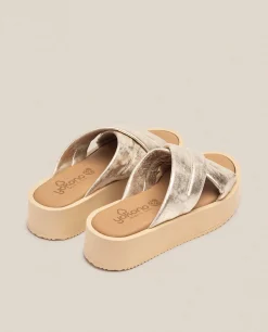 Sale Yokono Sandalia De Plataforma CARMEN-004 Dorado