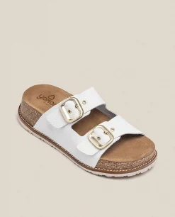 Outlet Yokono Sandalia De Plataforma Oca 013 Blanco