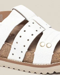 Best Sale Yokono Sandalia De Plataforma Oca 007 Blanco