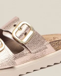 New Yokono Sandalia De Plataforma Tunez 130 Rosa
