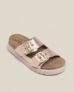 New Yokono Sandalia De Plataforma Tunez 130 Rosa