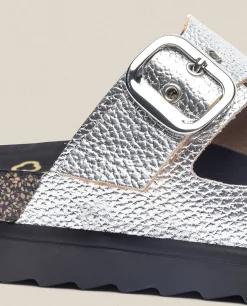 Flash Sale Yokono Sandalia De Plataforma Tunez 130 Plata