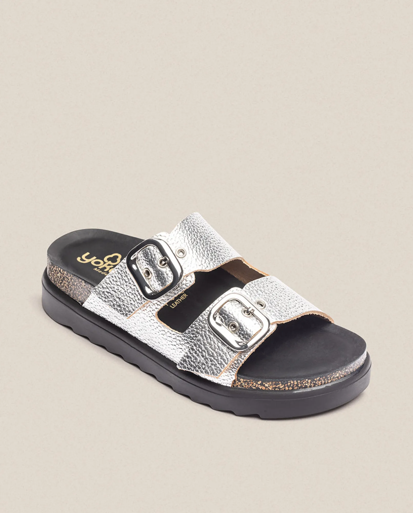 Flash Sale Yokono Sandalia De Plataforma Tunez 130 Plata
