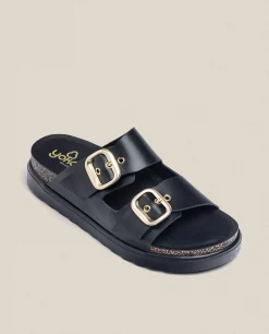 Sale Yokono Sandalia De Plataforma Tunez 130 Negro
