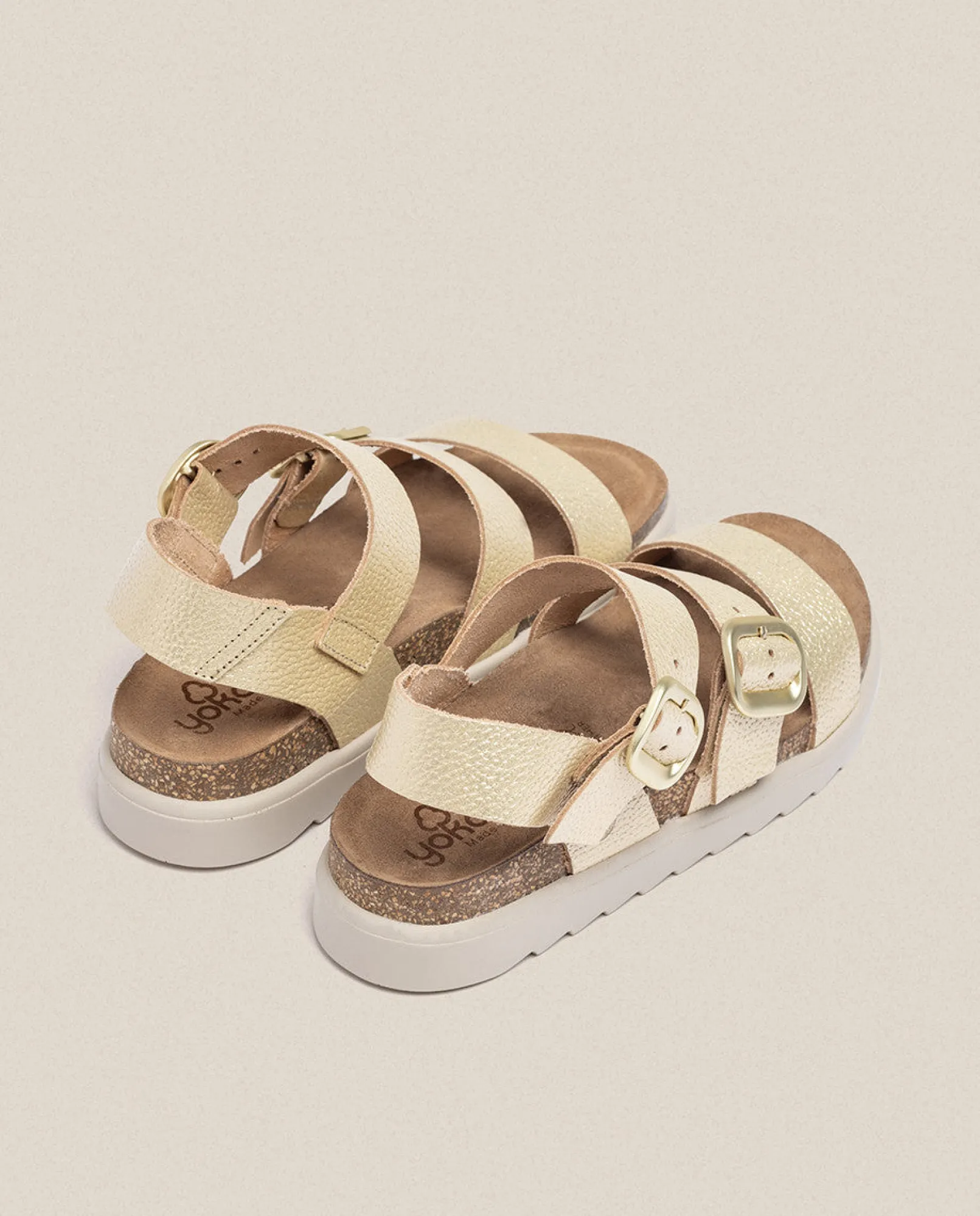 Best Yokono Sandalia De Plataforma Tunez 127 Dorado